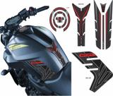 Adesivo Protetor Lateral+Tankpad e Bocal Yamaha MT 07 Kit 12