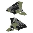 Adesivo Protetor Lateral Tanque Resinado Compatível com Tiger 900 2020