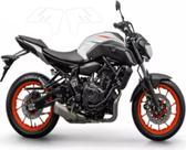 Adesivo Protetor Lateral Tanque Yamaha Mt 07 Transparente