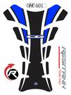 Adesivo Protetor Tanque Cg 160 Start Titan Fan Azul H601 Adesivo Protetor Tanque Cg 160 Start Titan Fan Azul H601
