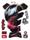 Adesivo Protetor Tanque Cg160 Titan Fan Start Venom Resitank