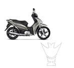 Adesivo Protetor Tanque Moto Biz 125 Transparente