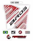 Adesivo Protetor Tanque Moto NXR Bros 160 H690
