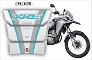 Adesivo Protetor Tanque Moto XRE 300 Rally Adventure Ciano H658