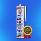 Adesivo pu40 preto 400g twister