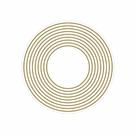 Adesivo Radiônico 9 Círculos - Com 12 adesivos - 5cm - proteger bens materiais, locais, objetos, pessoas e animais, de qualquer energia negativa