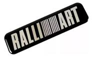 Adesivo Ralliart Resinado 2,6x10 Cms Rs35 Fk