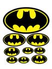 Adesivo Refletivo Moto Capacete Carro Batman M1 Tuning Top Adesivo Refletivo Moto Capacete Carro Batman M1 Tuning Top