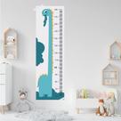 Adesivo Régua de Crescimento Infantil Dinossauro 133 x 40CM