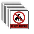 Adesivo Remarkable Warning: não são permitidos animais de estimação, vinil de 6 cm (pacote com 12) Adesivo Remarkable Warning: não são permitidos animais de estimação, vinil de 6 cm (pacote com 12)