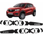 Adesivo Renault Kwid 2018 / 2022 Faixa Lateral Preto
