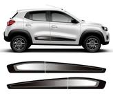 Adesivo Renault Kwid Faixa Lateral Intense 2017/2020 Branco