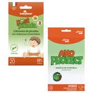 Adesivo Repelente Natural Amo Protect + Adesivo Calmante Alívio Para Picada De Mosquito Post Picada