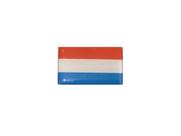 Adesivo resinado bandeira de Luxemburgo 5x3 cm
