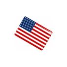 Adesivo Resinado Bandeira EUA 15x15 Carro Moto Bd12 Adesivo Resinado Bandeira EUA 15x15 Carro Moto Bd12