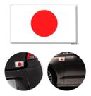 Adesivo Resinado Bandeira Japão Branco Vermelho Adesivo Resinado Bandeira Japão Branco Vermelho