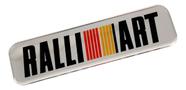 Adesivo Resinado Ralliart 2,6x10cm Vinil UV