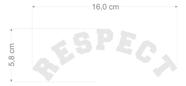 Adesivo Respect UP TSI/MPi Pepper Compatível Vidro Traseiro