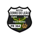 Adesivo Rota Cerro do Leão Resinado Fundo Branco 5,7x6cm