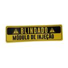 Adesivo Rótulo 7x7cm Módulo De Injeção Blindado