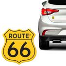 Adesivo Route 66 Emblema Resinado Universal Varias Cores