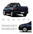Adesivo Saveiro Robust Kit Faixas Laterais E Tampa Cinza Adesivo Saveiro Robust Kit Faixas Laterais E Tampa Cinza