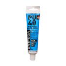 Adesivo Selante PU 40 Bisnaga Plástica Gancheira Unipega Cinza 80G/50ML