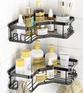 Adesivo Shower Caddy MAXIFFE em aço inoxidável preto
