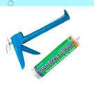 Adesivo Silicone Acrilico Dagua Marrom Com Aplicador Marrom