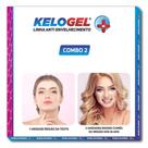 Adesivo silicone anti-sinais região testa+ olhos 2un kelogel
