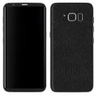 Adesivo Skin Premium - Couro Preto Samsung Galaxy S8