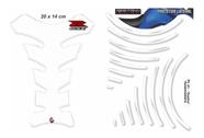 Adesivo Srad Protetor Tanque Com Prot. Lateral Transparente