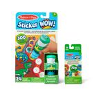 Adesivo Stamp Melissa & Doug Sticker Wow! Pacote de dinossauros