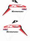 Adesivo take Aba Aleta Tanque Xr 250 Tornado Biker R1de