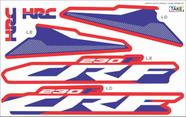 Adesivo Take Aleta Tanque Crf 250f 2022 P/ Crf 230 Biker F-19 Adesivo Take Aleta Tanque Crf 250f 2022 P/ Crf 230 Biker F-19