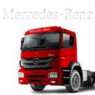 Adesivo Testeira Quebra Sol Caminhão Mercedes Benz Cromado