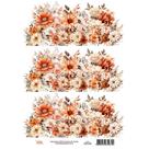 Adesivo Têxtil Arte Fácil Arranjo de Flores - DX-031