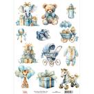Adesivo Têxtil Arte Fácil Baby Boy - DX-003