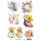 Adesivo Transfer Arte Fácil Lavanda - DT-036