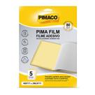 Adesivo transparente Pima Filme 45x29,6cm com 5 folhas - Pimaco