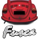 Adesivo Traseiro Fusca Itamar 1996 Emblema Prata Alto Relevo