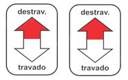 Adesivo Trava Segurança Porta Traseira Opala SPTS
