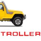 Adesivo Troller T4 2008/2014 Emblema Da Chaminé Vermelho