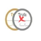 Adesivo Trufa Dourada C/100 Marques Adesivo Trufa Dourada C/100 Marques