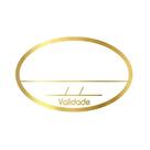 Adesivo "Validade" - Ref.2013 - Hot Stamping - Dourado - 100 unidades - Stickr - Rizzo