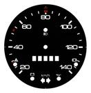 Adesivo Velocímetro Fusca 1300 76-80 140km Preto Adesivo Velocímetro Fusca 1300 76-80 140km Preto