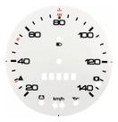 Adesivo Velocímetro Painel Fusca 1300 76-80 140km Branco Adesivo Velocímetro Painel Fusca 1300 76-80 140km Branco