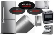 Adesivo Vinil Aço Escovado Envelopa Eletrodomésticos 15m X1m Adesivo Vinil Aço Escovado Envelopa Eletrodomésticos 15m X1m
