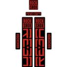 Adesivo Vinil Compatível RockShox Reba 2021 Color