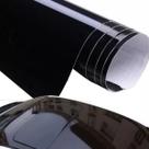 Adesivo Vinil Lavável Black Piano Envelopamento Automotivo Autocolante Móveis Geladeira Preto Laca